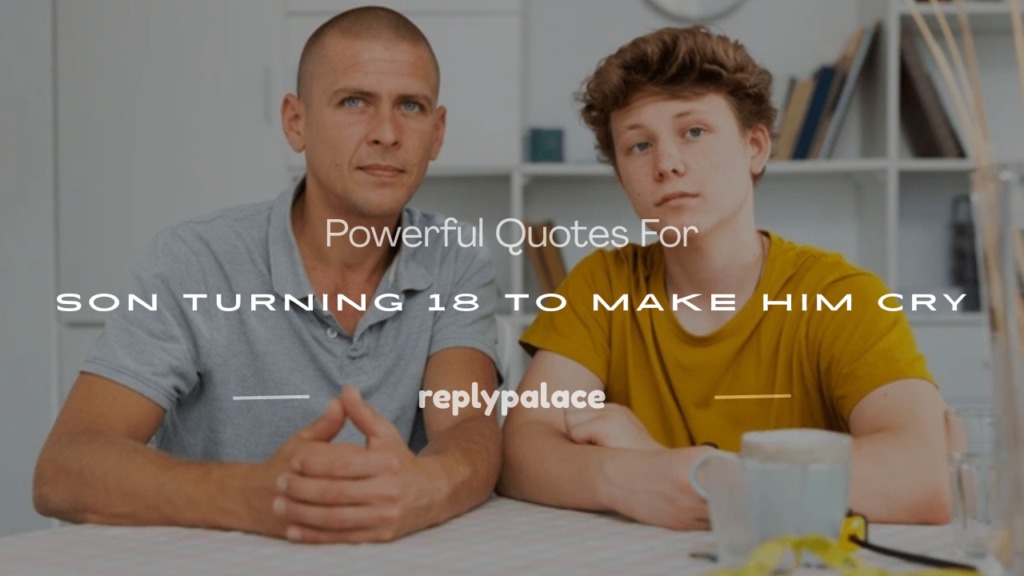 quotes for son turning 18