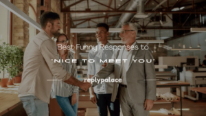 Read more about the article 250+ Best Funny Responses to “Nice to Meet You”